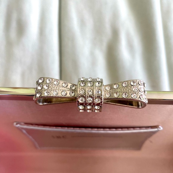 International concepts pink glittery evening clutch - Picture 5 of 5